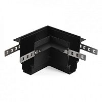 Соединитель угловой для встраиваемого шинопровода Wolta WML-RMC/02B Черный картинка 